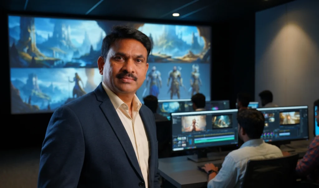 AIM Cinema founder in AI film production